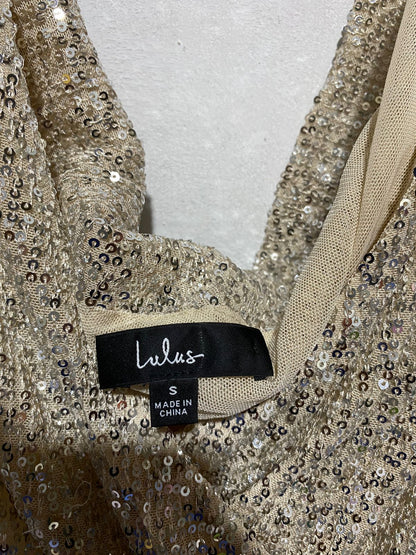 LULUS|S|BUST 15|Sequin Bodysuit