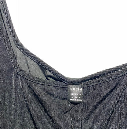 SHEIN|M|BUST 14| Ruched Sleeveless Bodycon Maxi Dress