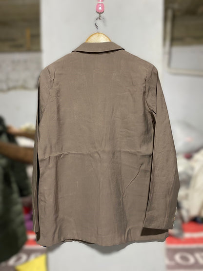 PRIMARK|M|BUST 20| Taupe Seam Detail Structured Oversized Blazer