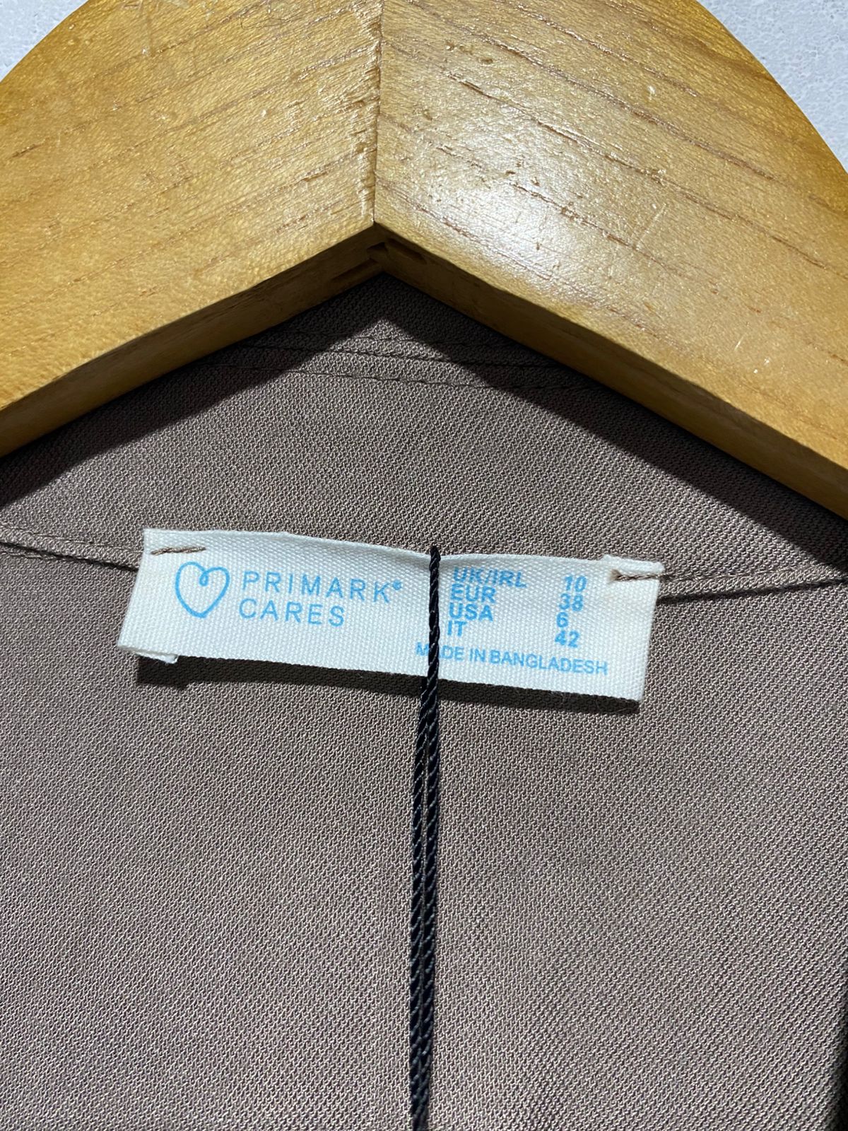 PRIMARK|M|BUST 20| Taupe Seam Detail Structured Oversized Blazer