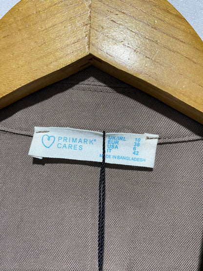 PRIMARK|M|BUST 20| Taupe Seam Detail Structured Oversized Blazer