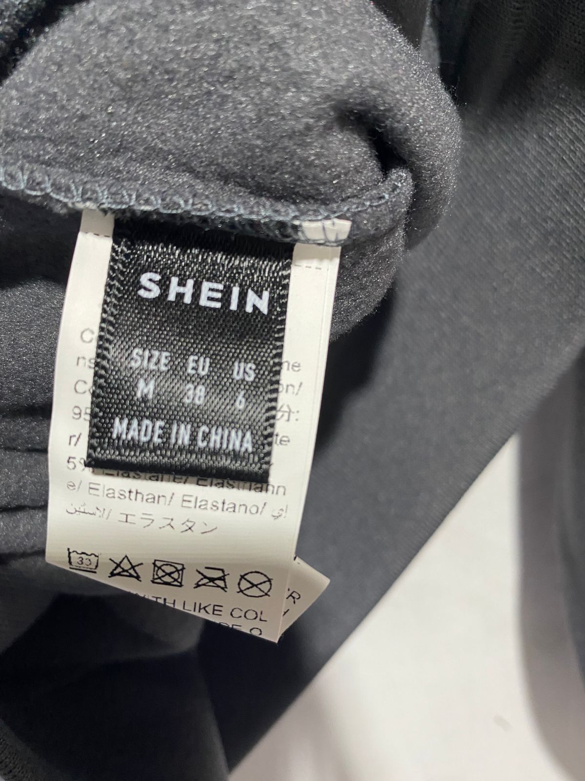 SHEIN|M|BUST 23|Grey Mock Neck Sweatshirt