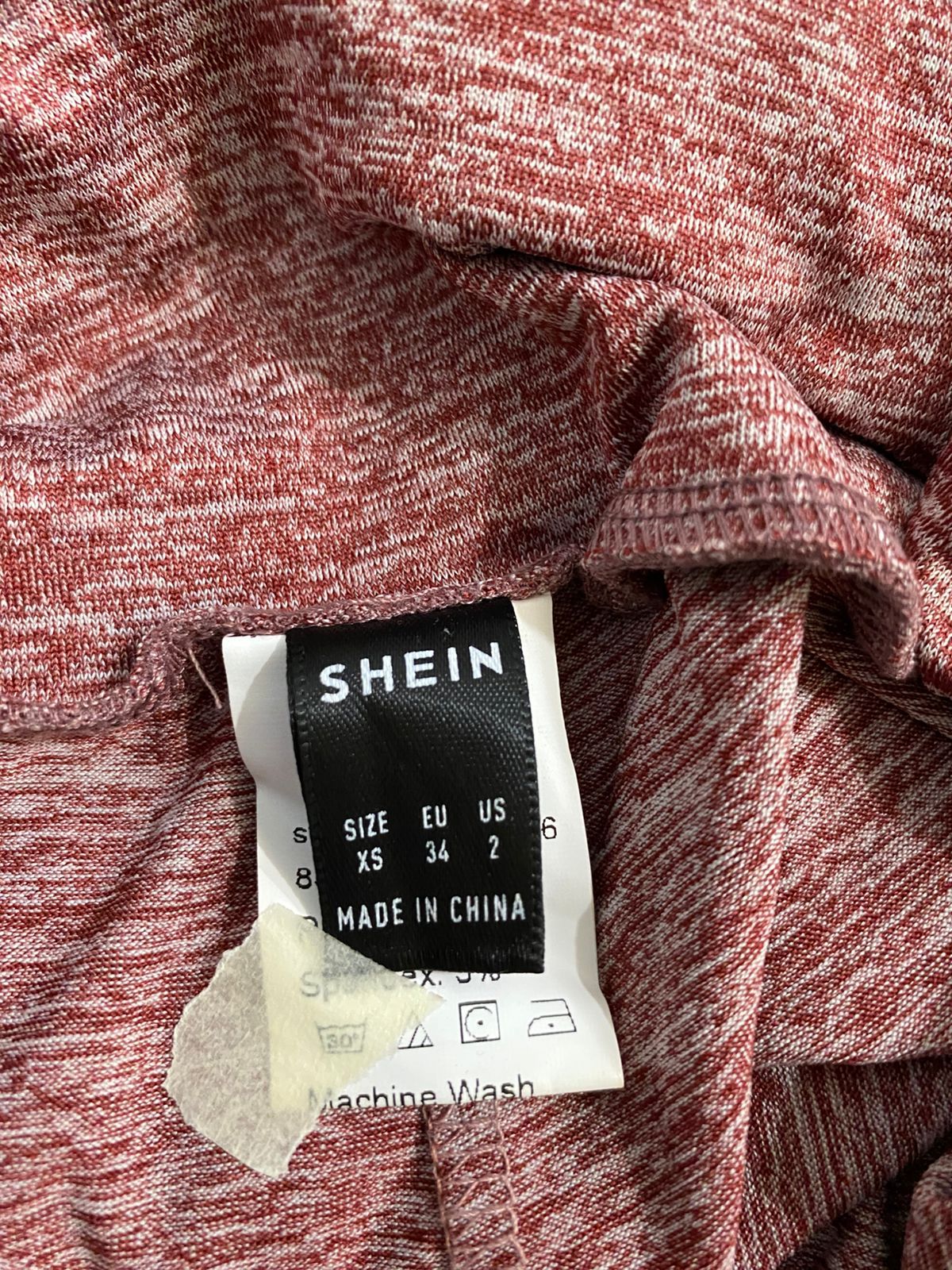 SHEIN|XS|WAIST 24|SEAMLESS HIGH-WAISTED GYM LEGGINGS