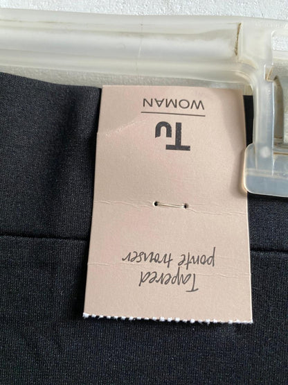 TU WOMAN|XL/XXL|WAIST 36|Black Elastic Waist Straight Leg Pants