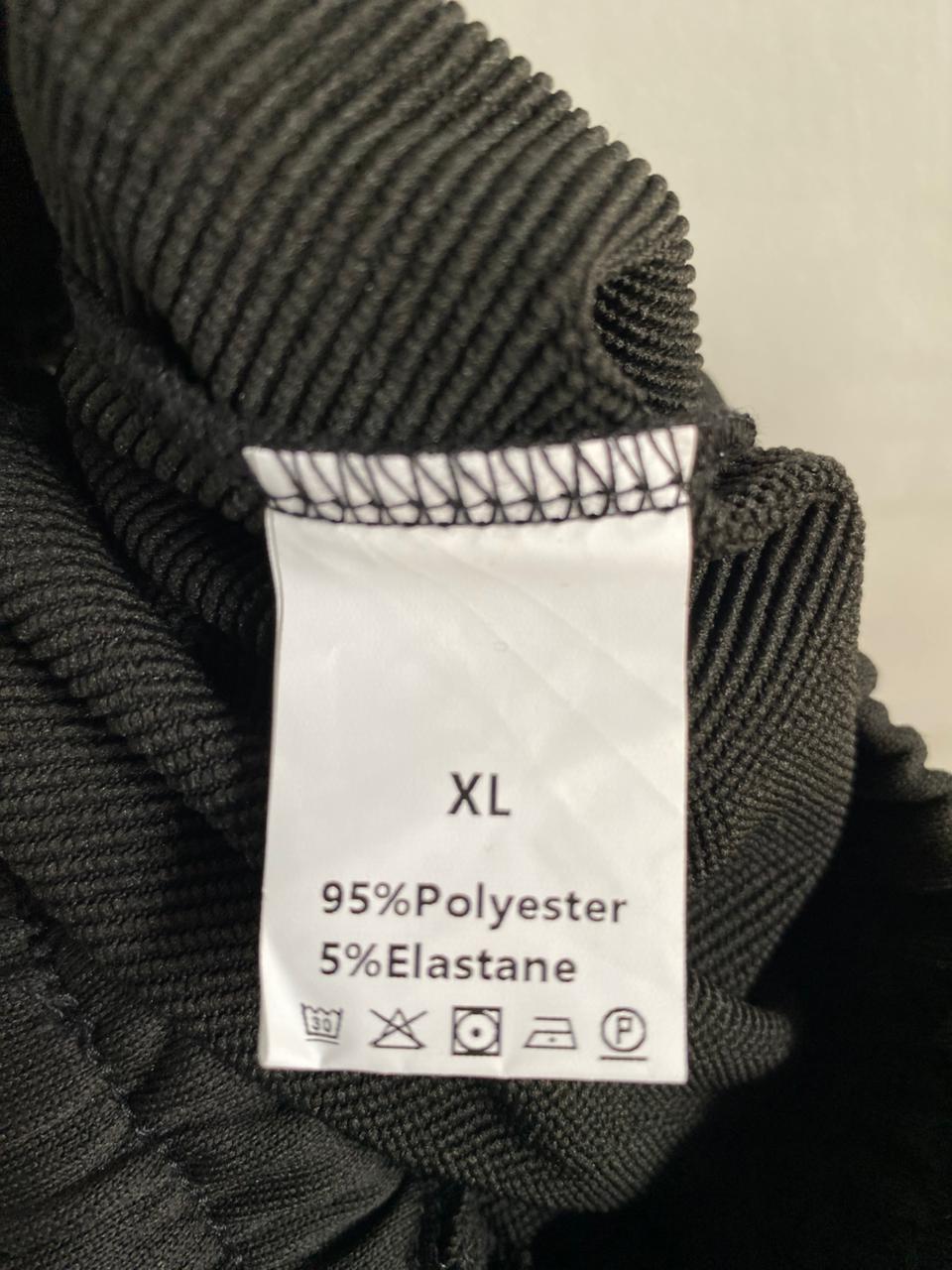 Black Wide Leg Cargo Trouser for Women|XL|WAIST 30