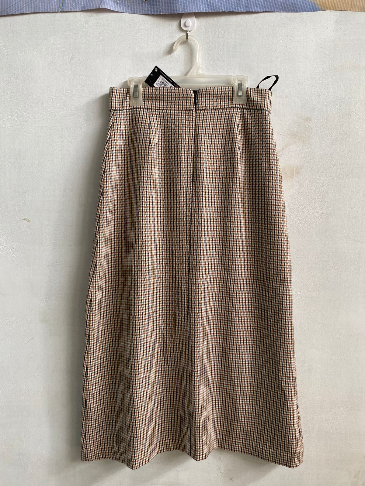 MARK&SPENCER|S|WAIST 26|High-Waist Wool Skirt