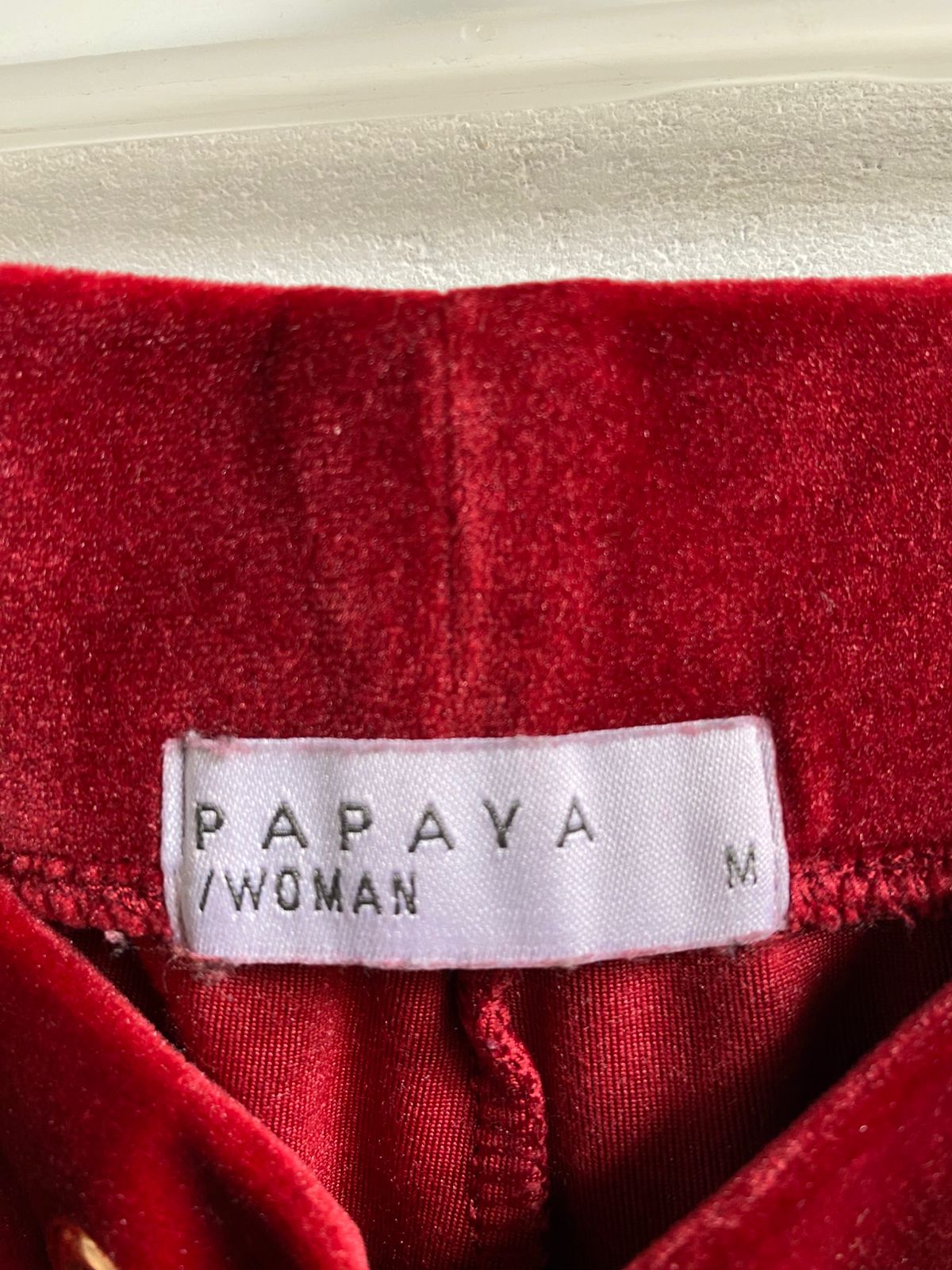 PAPAYA WOMAN|M|WAIST 30|C1| Velvet Track Sweatpants