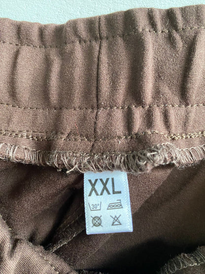 Amiri MA Logo|XXL|WAIST 32| Sweatpants Clay Brown White