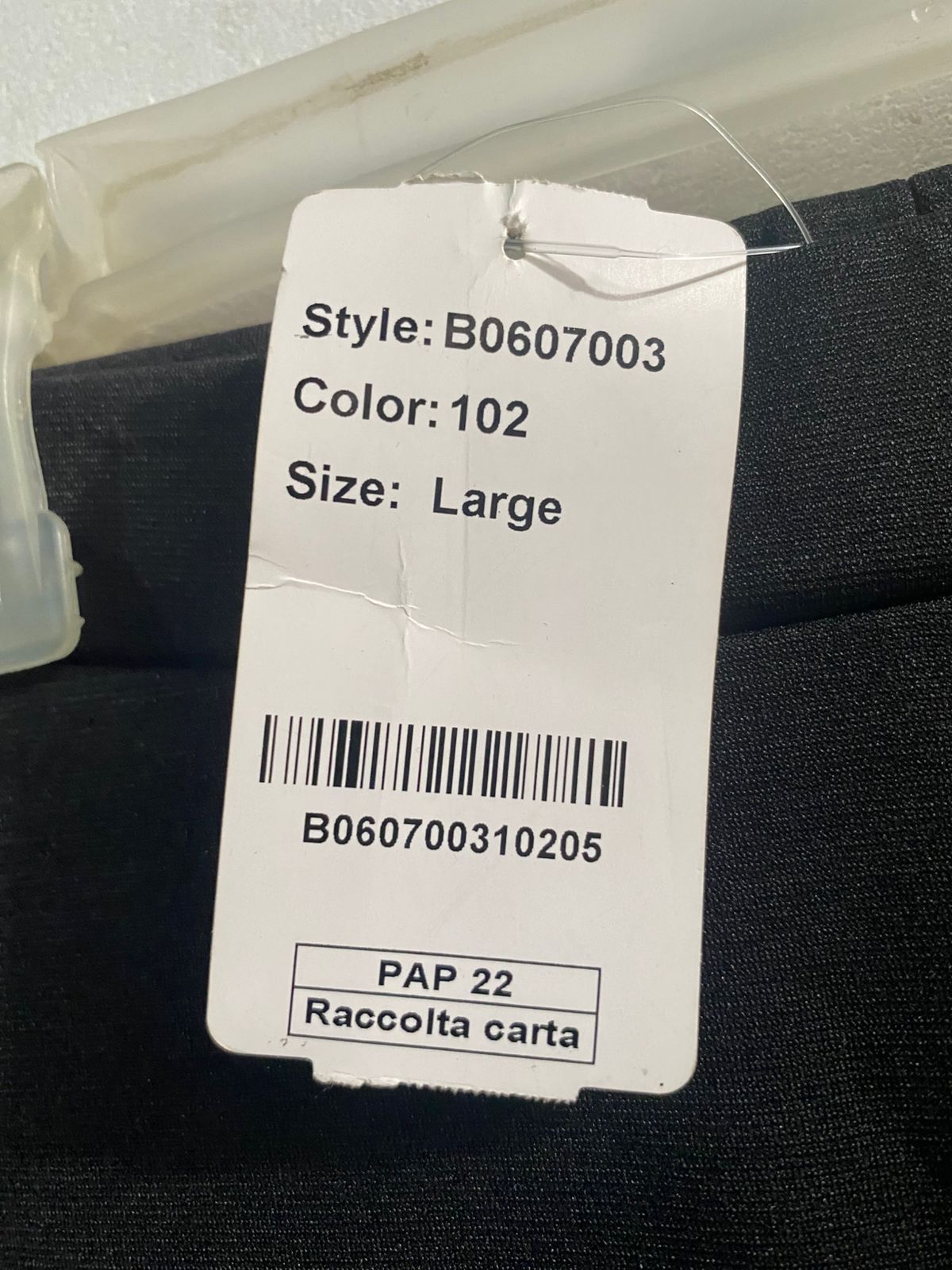 SBETRO|L|WAIST 28|BLACK WIDE-LEG TROUSERS