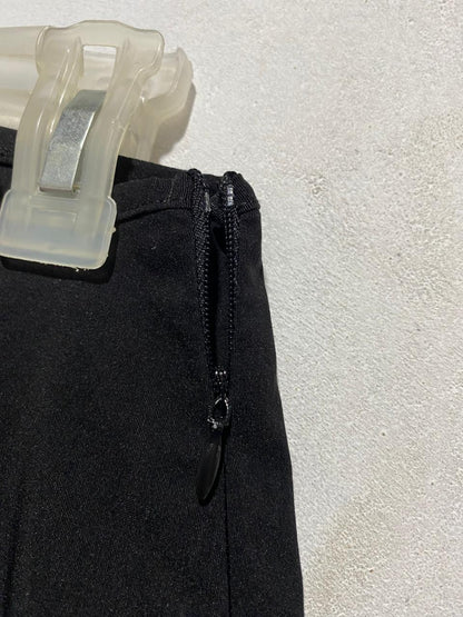 PRETTY LITTLE THING|S|WAIST 26|Black Pleated Front Straight Leg Trousers