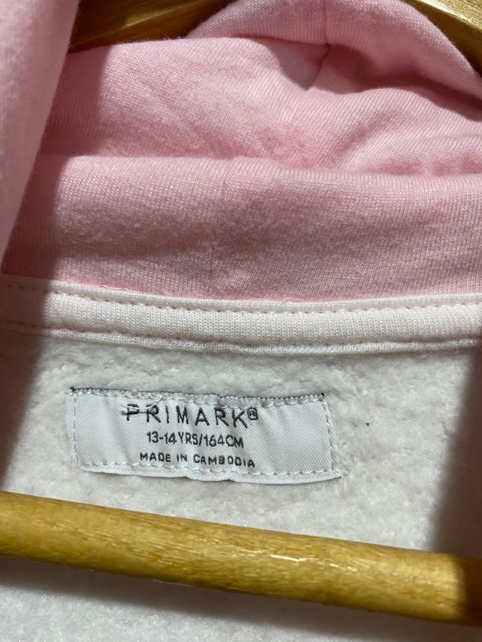 PRIMARK|S|BUST 20| Hooded Sweatshirt Tie Dye Pink Girls