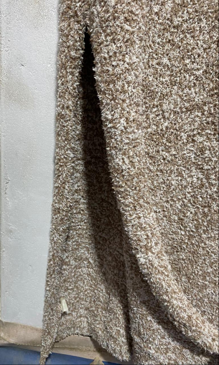 BOOHOO| L |LONG-SLEEVED SPECKLED KNIT MIDI DRESS