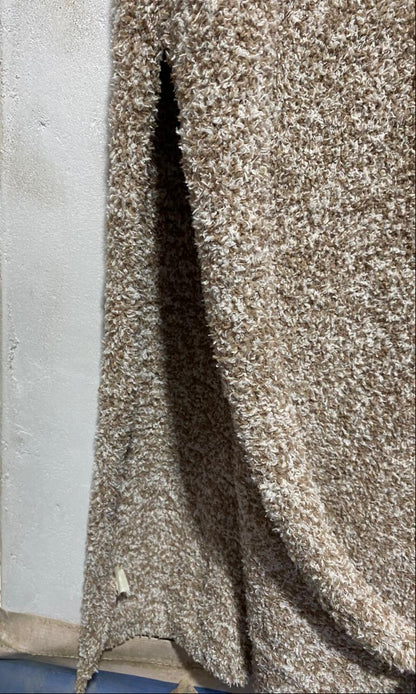 BOOHOO| L |LONG-SLEEVED SPECKLED KNIT MIDI DRESS