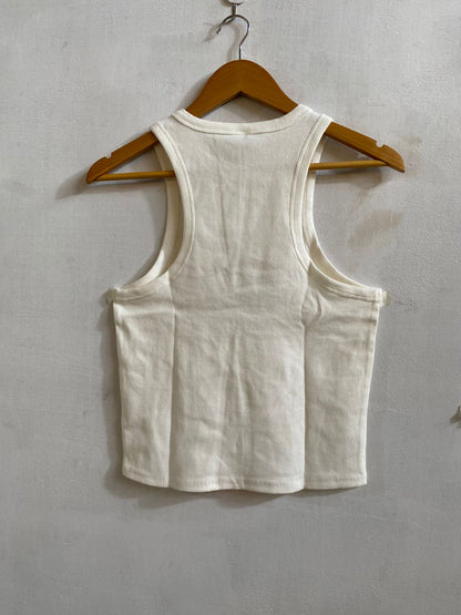 BETTER COTTON|M|BUST 15| COWIRLS CLUB TEXAS USA TANK TOP