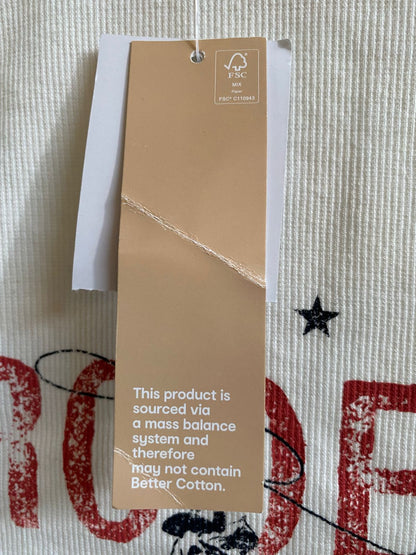 BETTER COTTON|M|BUST 15| COWIRLS CLUB TEXAS USA TANK TOP