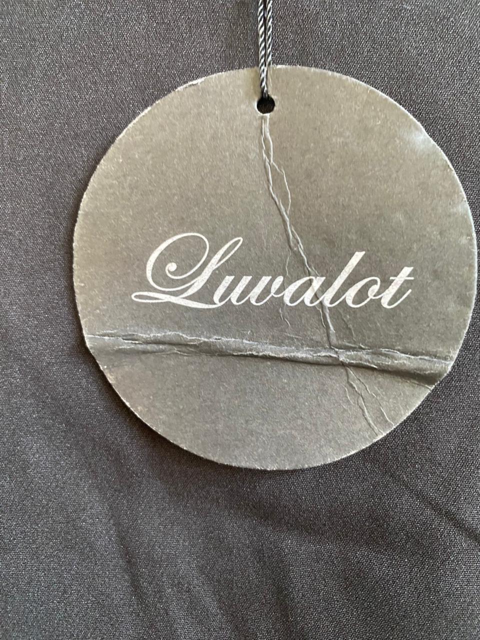 LUVALOT|M|BUST 17|BLACK SLEEVELESS CROP TOP WITH LACE-UP SIDES