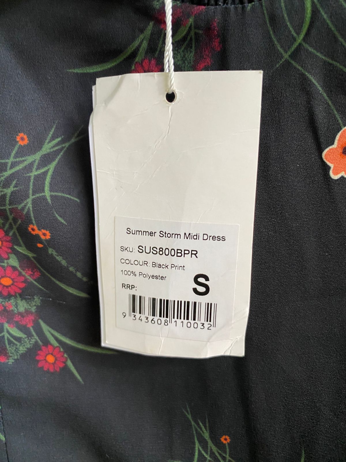 BELLE&BLOOM|S|BUST 16|Summer Storm Midi Dress