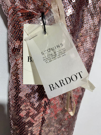 BARDOT|XS|BUST 12|SEQUIN GOWN IN ROSE GOLD
