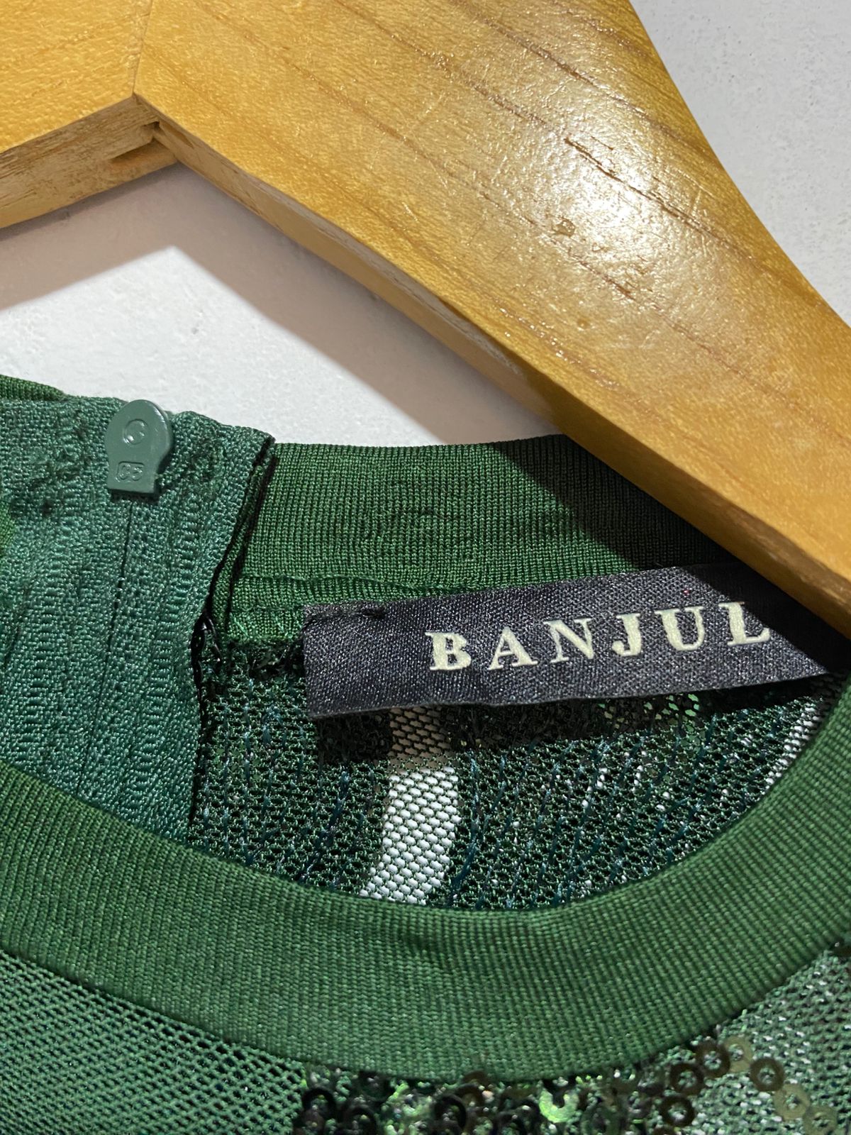 BANJUL|XS/S| DARK GREEN SEQUIN TWO-PIECE OUTFIT