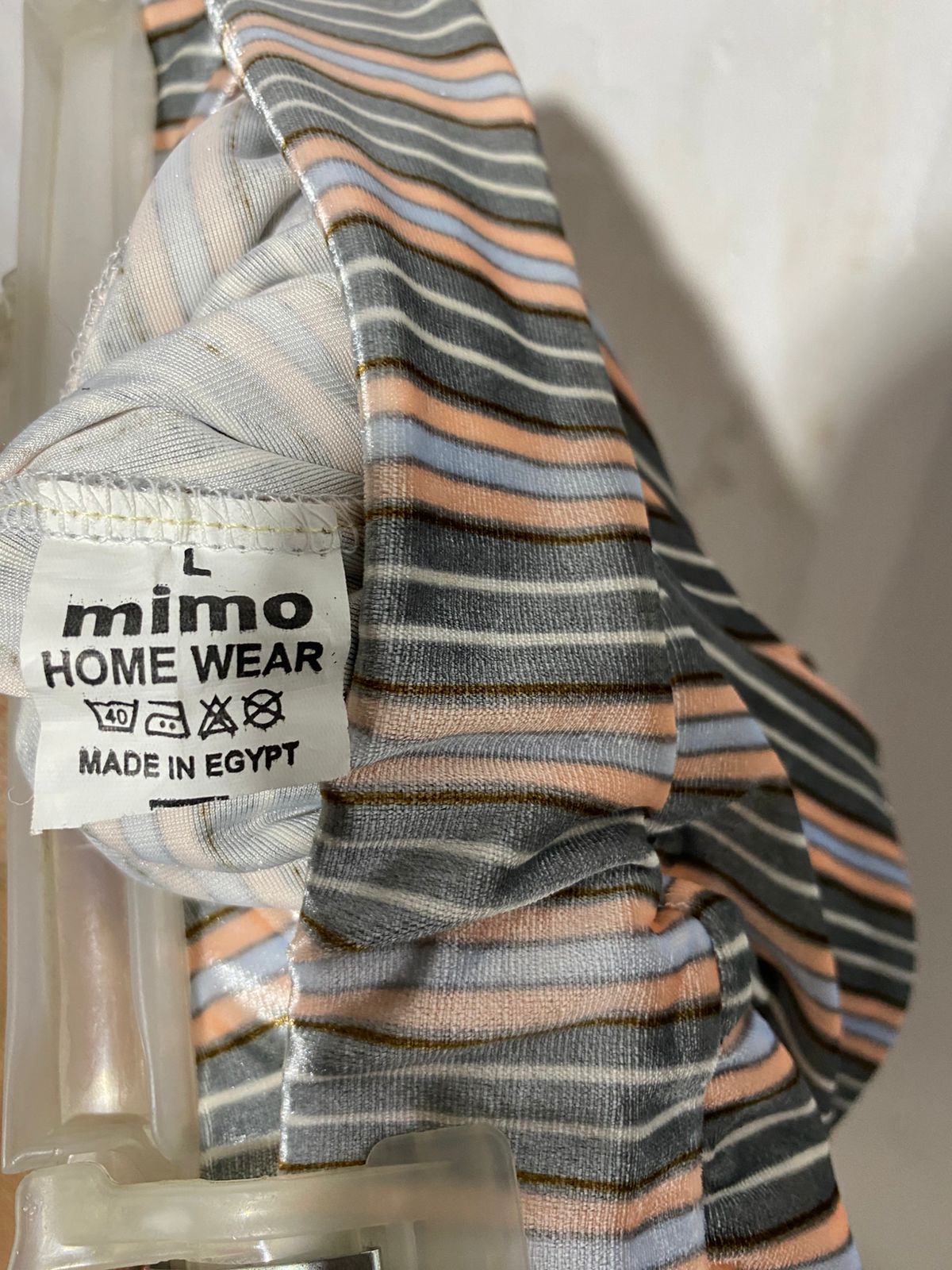 MIMO|M/L|WAIST 26| MULTI-COLOR STRIPED JOGGERS