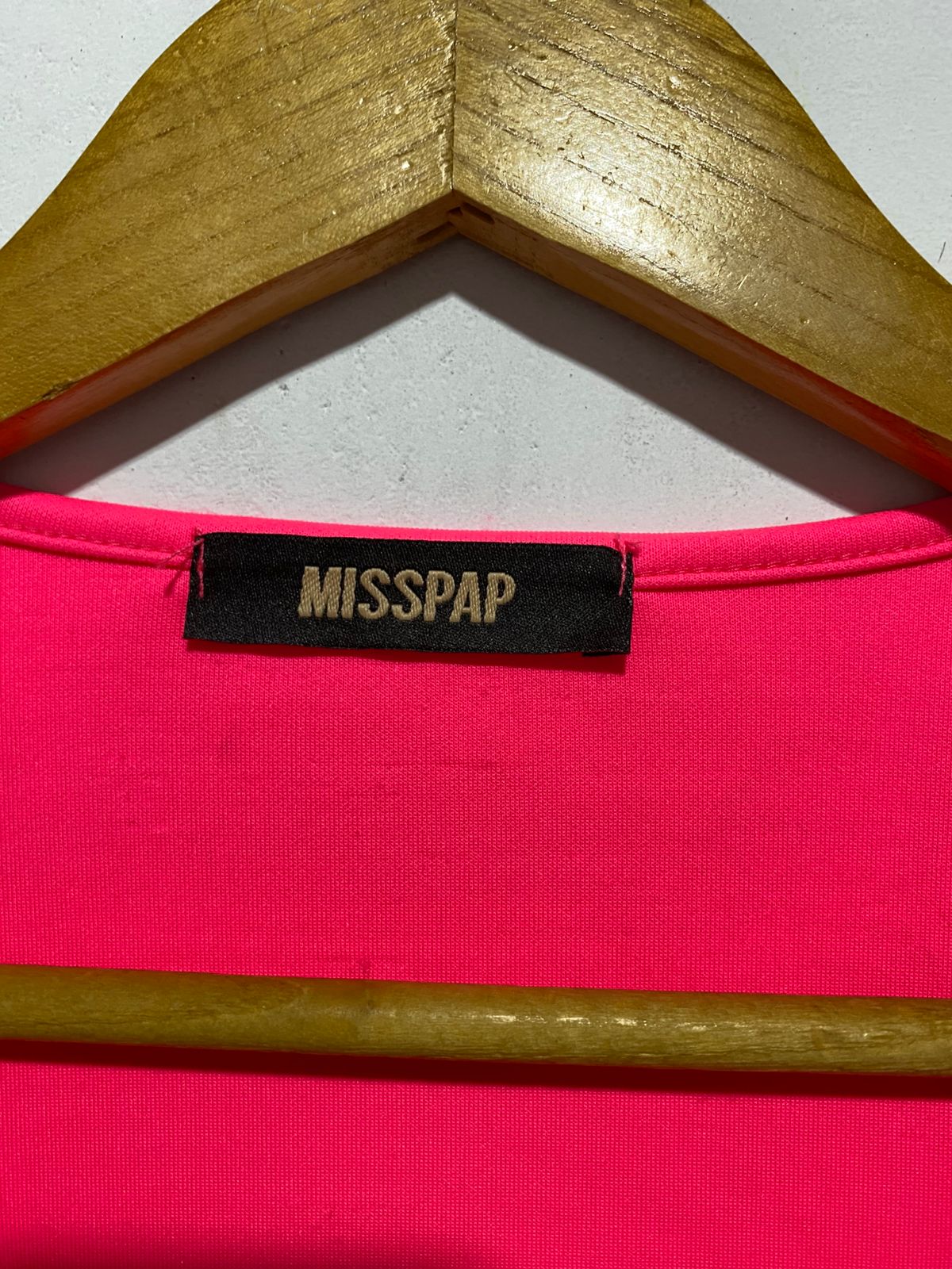 MISSPAP|S/M |BUST 15| HOT PINK RUCHED MINI BODYCON DRESS
