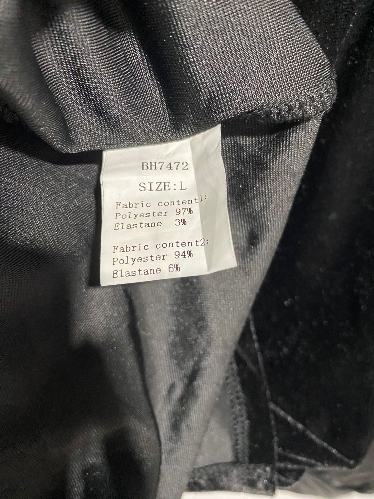 BLACK VELVET AND SATIN MINI DRESS WITH PUFF SLEEVES|L|BUST 16