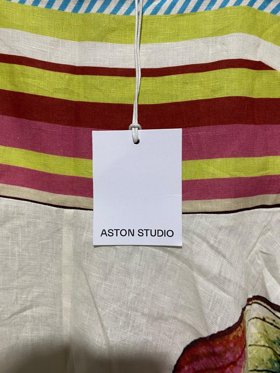 ASTON STUDIO|XL|BUST 19| PIPPA LINEN MIDI DRESS