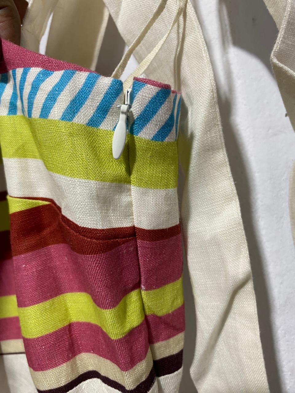 ASTON STUDIO|XL|BUST 19| PIPPA LINEN MIDI DRESS