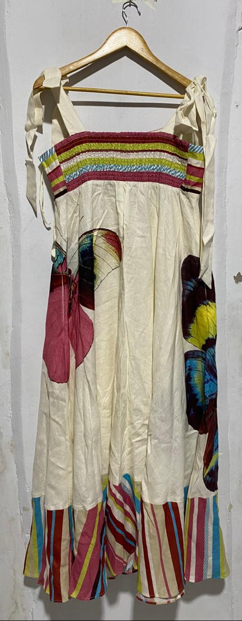 ASTON STUDIO|XL|BUST 19| PIPPA LINEN MIDI DRESS