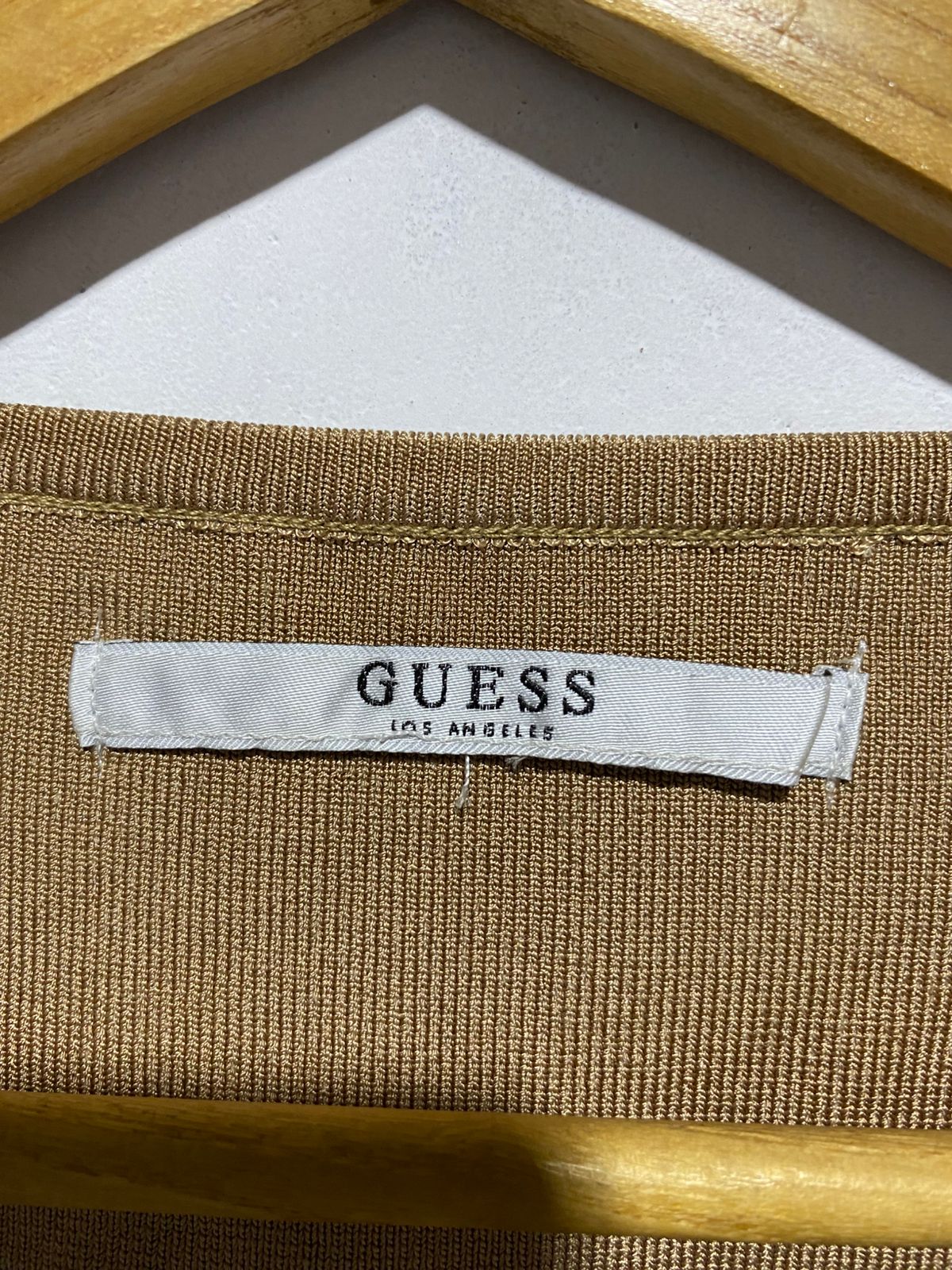 GUESS|S|BUST 13|MIRAGE METALLIC SNAKE FOIL CROP TOP