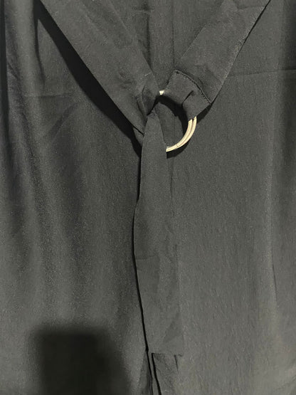 STYLE STATE|M/L|BUST 17| WOMEN'S BLACK POLYESTER SLEEVELESS JUMPSUIT