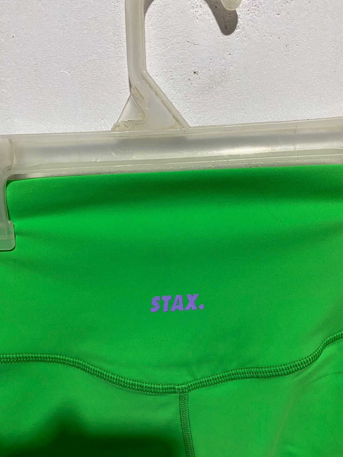 STAX|XSMALL|GREEN ATHLETIC CROP TOP AND SHORTS SET