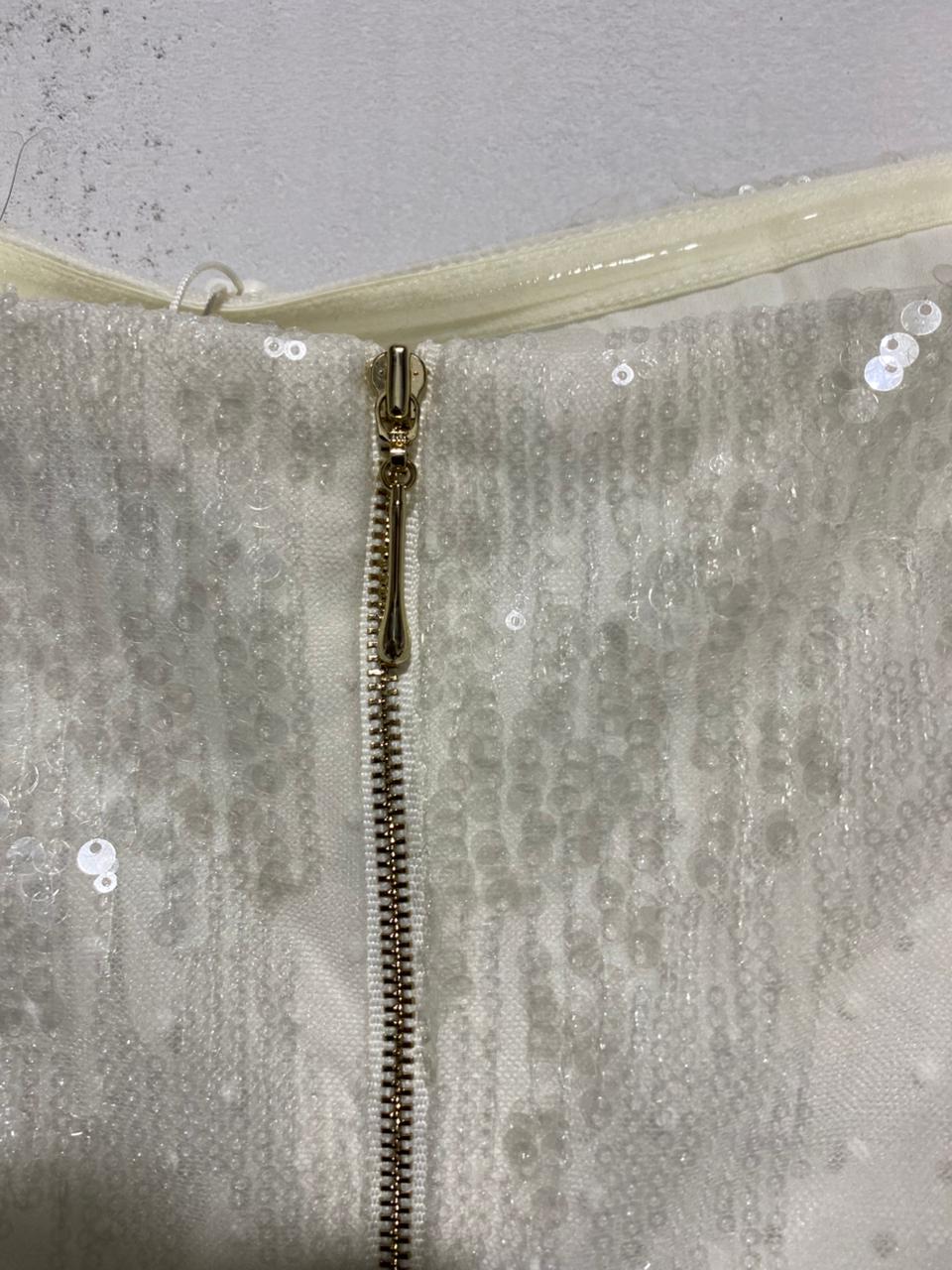 REVIEW|L|BUST 18| SANTORINI SEQUIN MIDI DRESS