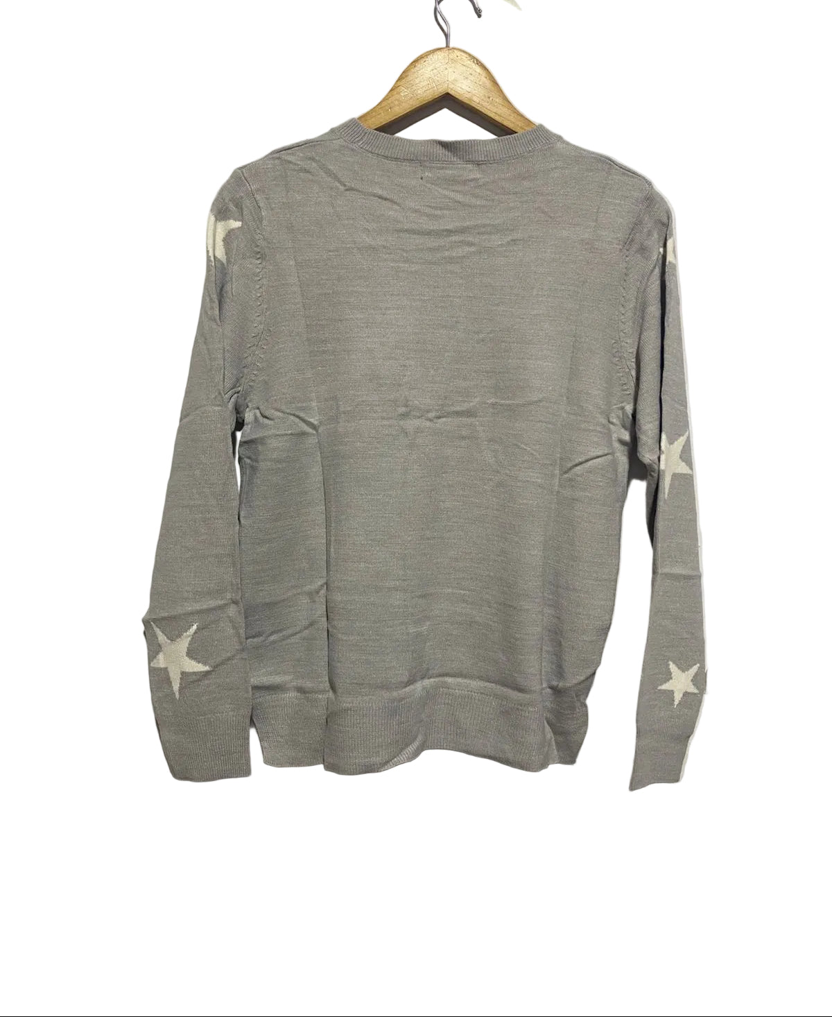 MARK&SPENCER|M|BUST 19|Supersoft Star Crew Neck Jumper