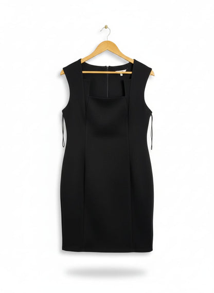 NEU LOOK |L|BUST 18|PATRIZIA PEPE PANELLED MINI DRESS