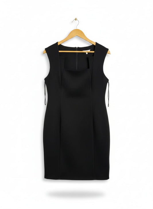 NEU LOOK |L|BUST 18|PATRIZIA PEPE PANELLED MINI DRESS