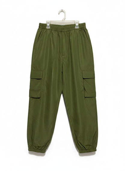 ROMWE|L|WAIST 30|OLIVE GREEN CARGO JOGGER PANTS
