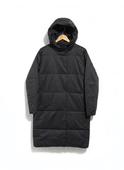 JDY| XXL|BUST 25|BLACK LONG HOODED PUFFER COAT