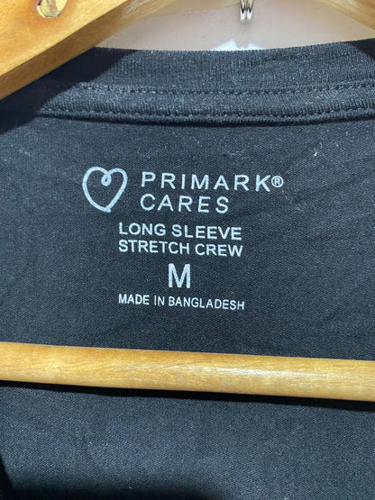 PRIMARK|M|BUST 17|Tech Long Sleeve T-Shirt  BLACK