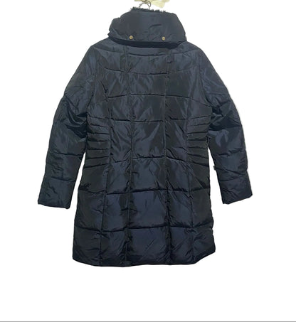 NEXT OUTER WEAR|L|BUST 22| Navy Blue Long Puffer Coat