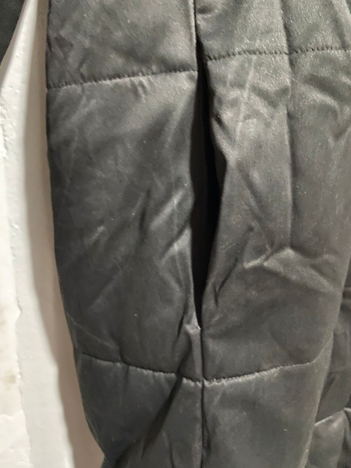 JDY| XXL|BUST 25|BLACK LONG HOODED PUFFER COAT