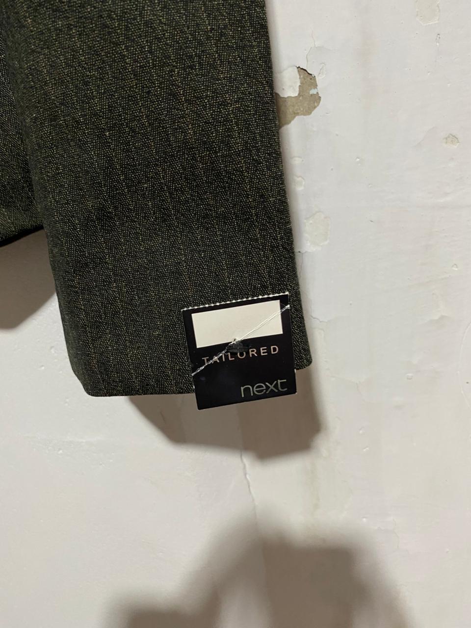 NEXT |M|BUST 18|WOMEN'S BROWN PINSTRIPE TAILORED BLAZER