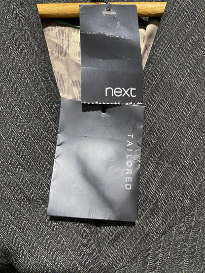 NEXT |M|BUST 18|WOMEN'S BROWN PINSTRIPE TAILORED BLAZER