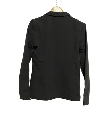 3 SUISSES COLLECTION|S|BUST 19|BLACK SINGLE-BUTTON TAILORED BLAZER