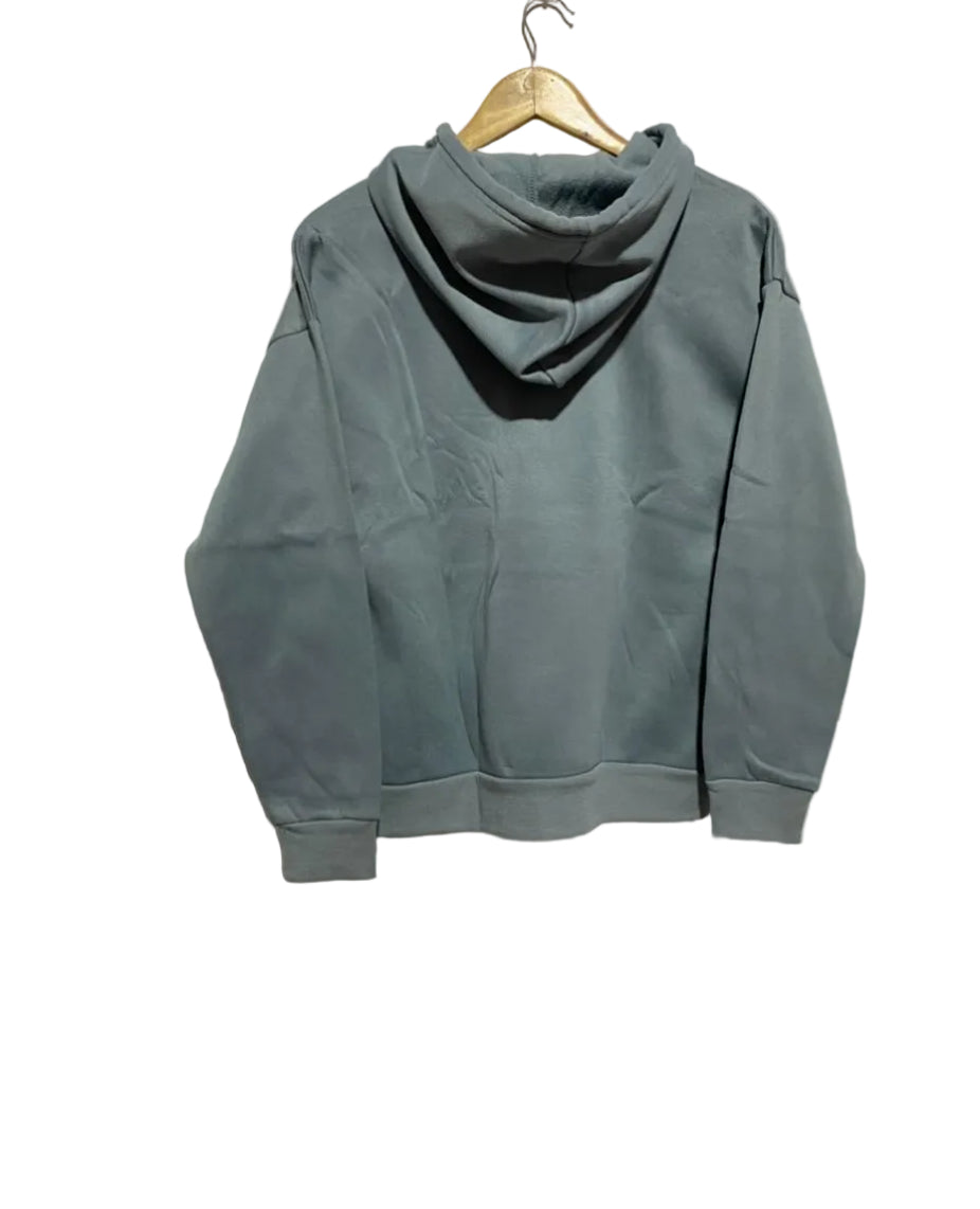 SHEIN | M|BUST 22|TEAL BLUE "LOS ANGELES CALIFORNIA" GRAPHIC PRINT HOODIE