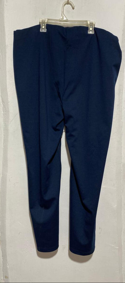 DAMARTXXL/XXXL|WAIST 40|NAVY BLUE SLIM ANKLE PANTS