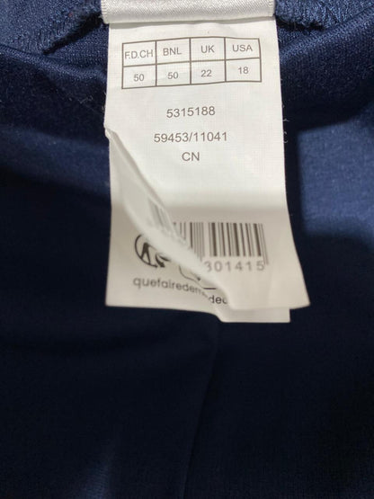 DAMARTXXL/XXXL|WAIST 40|NAVY BLUE SLIM ANKLE PANTS