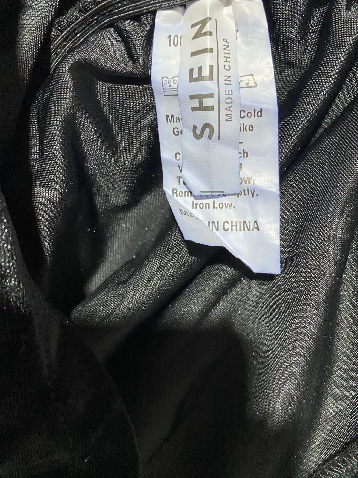 SHEIN|S/M|BUST 14|BLACK VELVET RUCHED BODYCON MINI DRESS