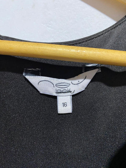 NEU LOOK |L|BUST 18|PATRIZIA PEPE PANELLED MINI DRESS