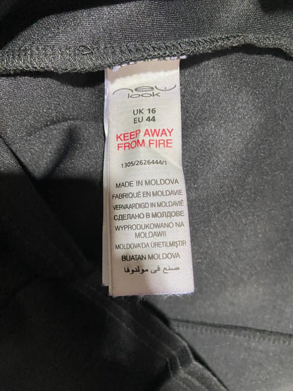 NEU LOOK |L|BUST 18|PATRIZIA PEPE PANELLED MINI DRESS